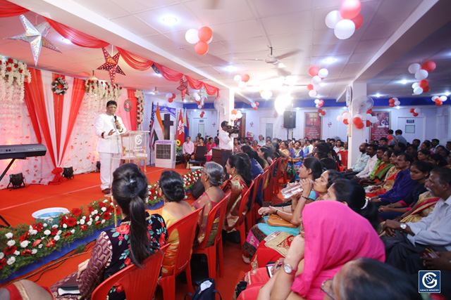 Grace Ministry celebrated the festival of Christmas 2018 with pomp and grandeur on Friday, December 14, 2018, at it's Prayer Center in Balmatta, Mangalore.